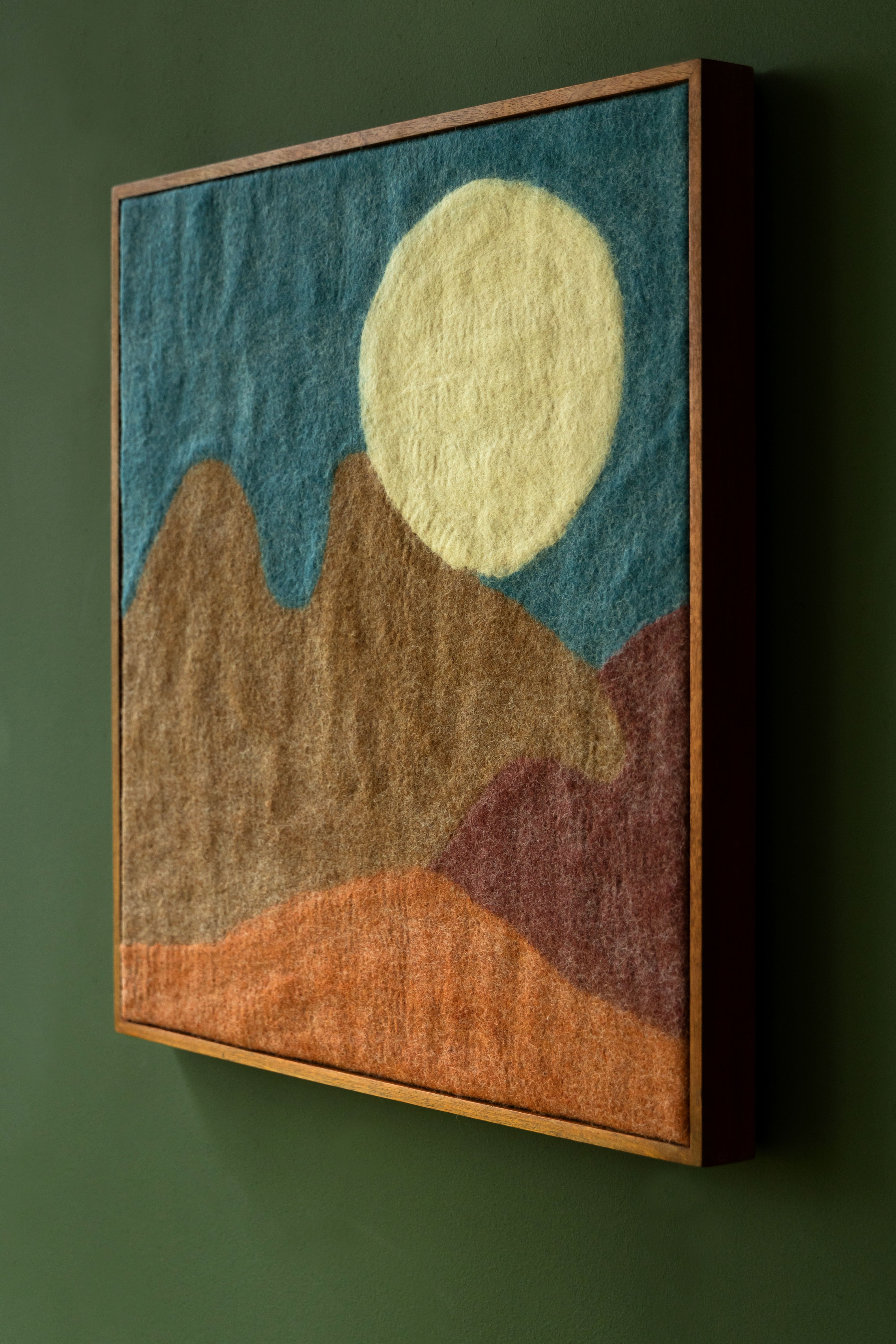 Dutchbone Chandra Handmade Scenic Wool Wall Art